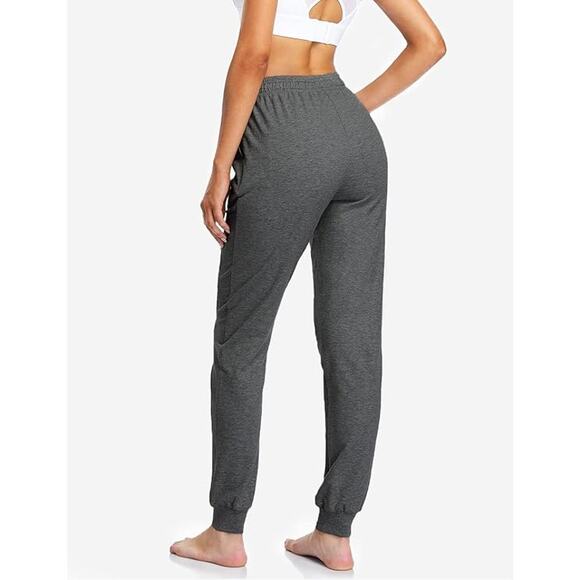 New XL 34" Inseam Sherpa Lined Jogger Sweatpants in Dark Gray - Picture 3 of 5